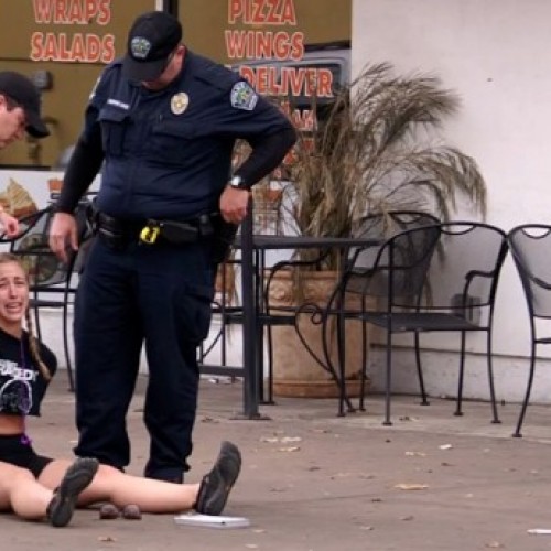 Jogging Woman Arrested and Dragged Into Squad Car for Crossing Street Without ID