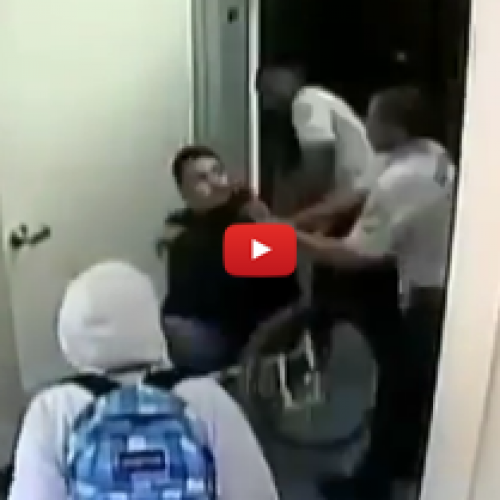 Video Catches Security Officer Beat Disabled Student in Wheelchair
