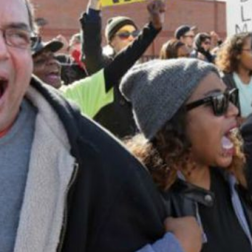 Black and White Church Members Unite to Condemn Police Brutality