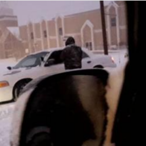 Police Force Homeless Americans Out of Shelters in the Middle of Blizzard Conditions