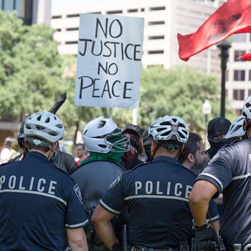 San Antonio Police Officer Yelled ‘F— You, F—-t’ During Confrontation at Travis Park Statue Removal