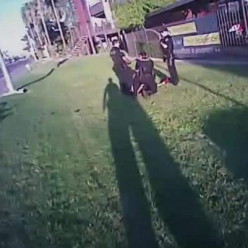 WATCH: Arizona Cop Shoves Bicyclist to the Ground Before he Pulls Taser on Him