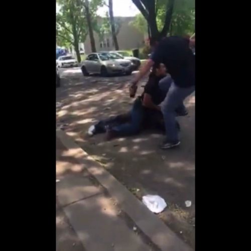 WATCH: Family Outraged After Video Shows Police Officer Kick Man in Head