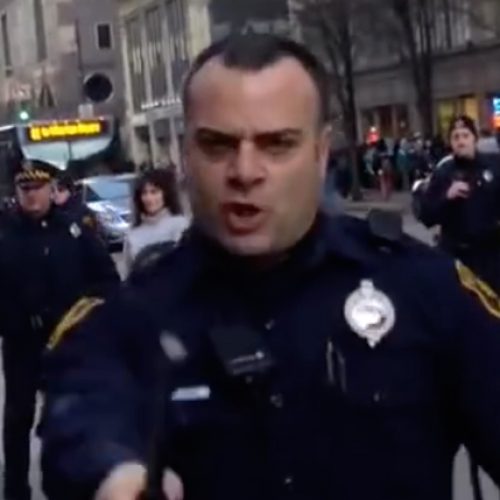 WATCH: Pittsburgh Cop Snaps and Unleashes Insane Unhinged Rant on Innocent Bystanders