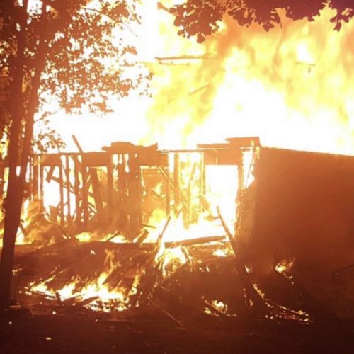 Mountainburg Woman Tased While She Watches Her House Burns Down