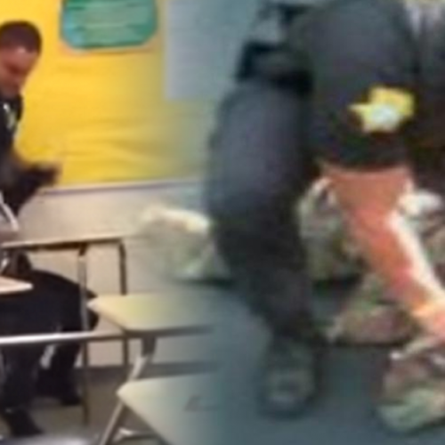 Cop Who Attacked Schoolgirl Also Emptied Entire Can of Pepper Spray on US Veteran