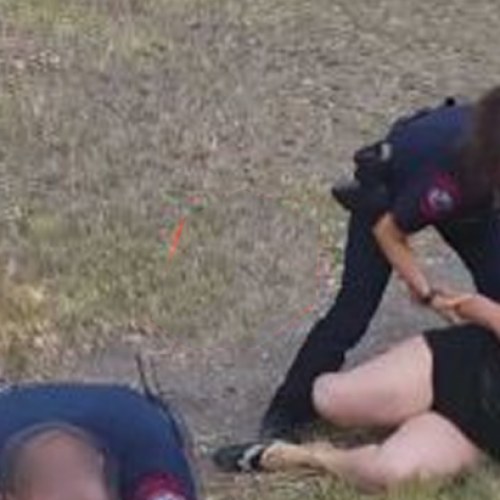 Cops Show Up to “Protect” a Mother and Father — By Beating Them Into the Dirt