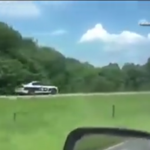 North Carolina State Trooper Caught on Camera Driving The Wrong Way