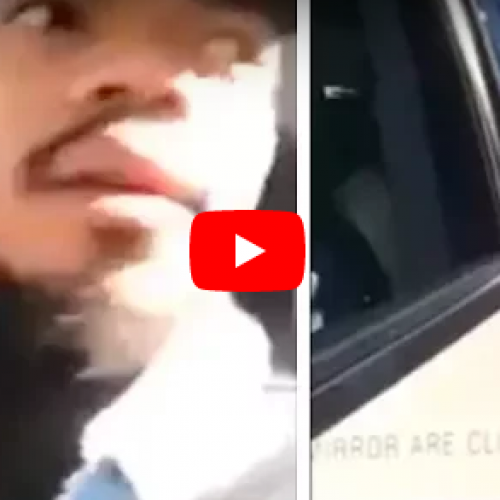 [WATCH] Chance The Rapper Live Streams Illinois State Police Traffic Stop