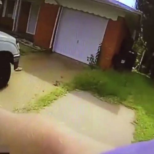 Body Camera Footage Shows Moment Police Nearly Kill Juvenile in Halloween Mask Carrying Fake Gun
