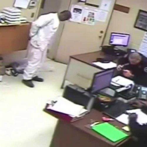 WATCH: Fired Prison Shift Commander Failed to Report Beating of Handcuffed Inmate