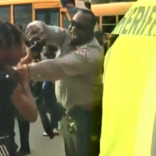 WATCH: North Carolina Cop Grabs High School Student and Blasts Pepper Spray in His Face