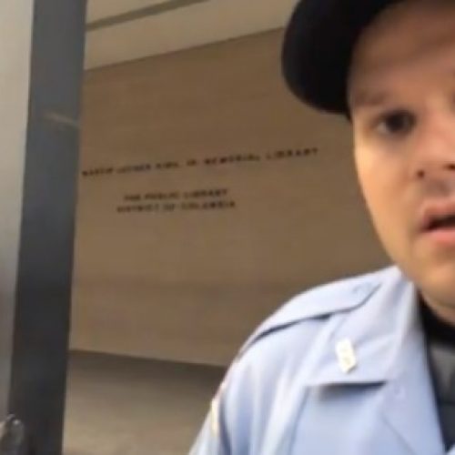 WATCH: Washington D.C Cop Violates Policy, Confronts Man For Recording Arrest