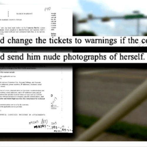 WATCH: Officer Accused of Offering to Dismiss Tickets in Exchange for Nude Photos