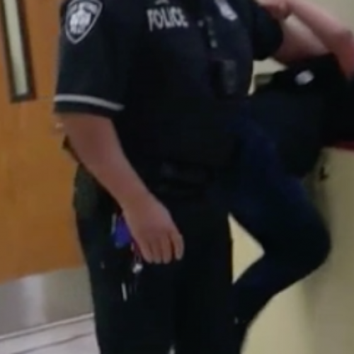 WATCH: Texas Cop Drags a Handcuffed Teen Girl Across a School Counter For ‘Mouthing Off’