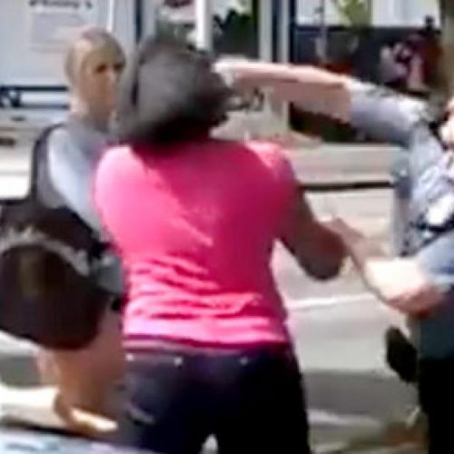 WATCH: Seattle Cop Punches Woman in Face During Routine Jaywalking Stop