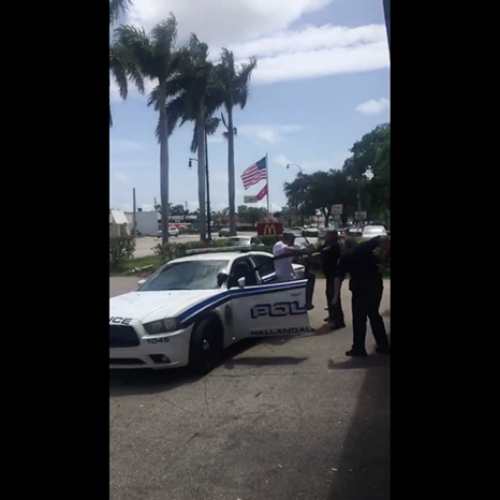 WATCH: Hallandale Beach Suspends Cops for Beating, Tasering Man on Video