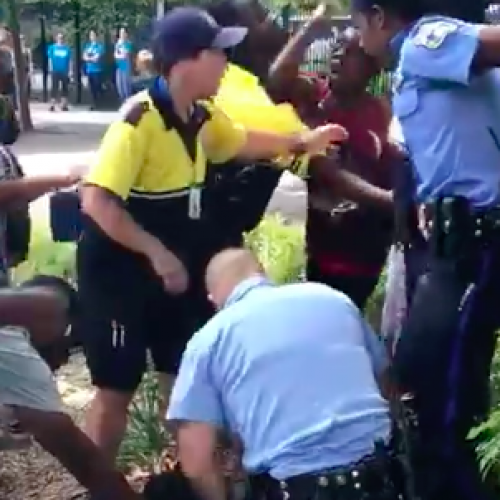 WATCH: Video Shows Police Arresting Teen For Selling Water Outside of Philadelphia Zoo